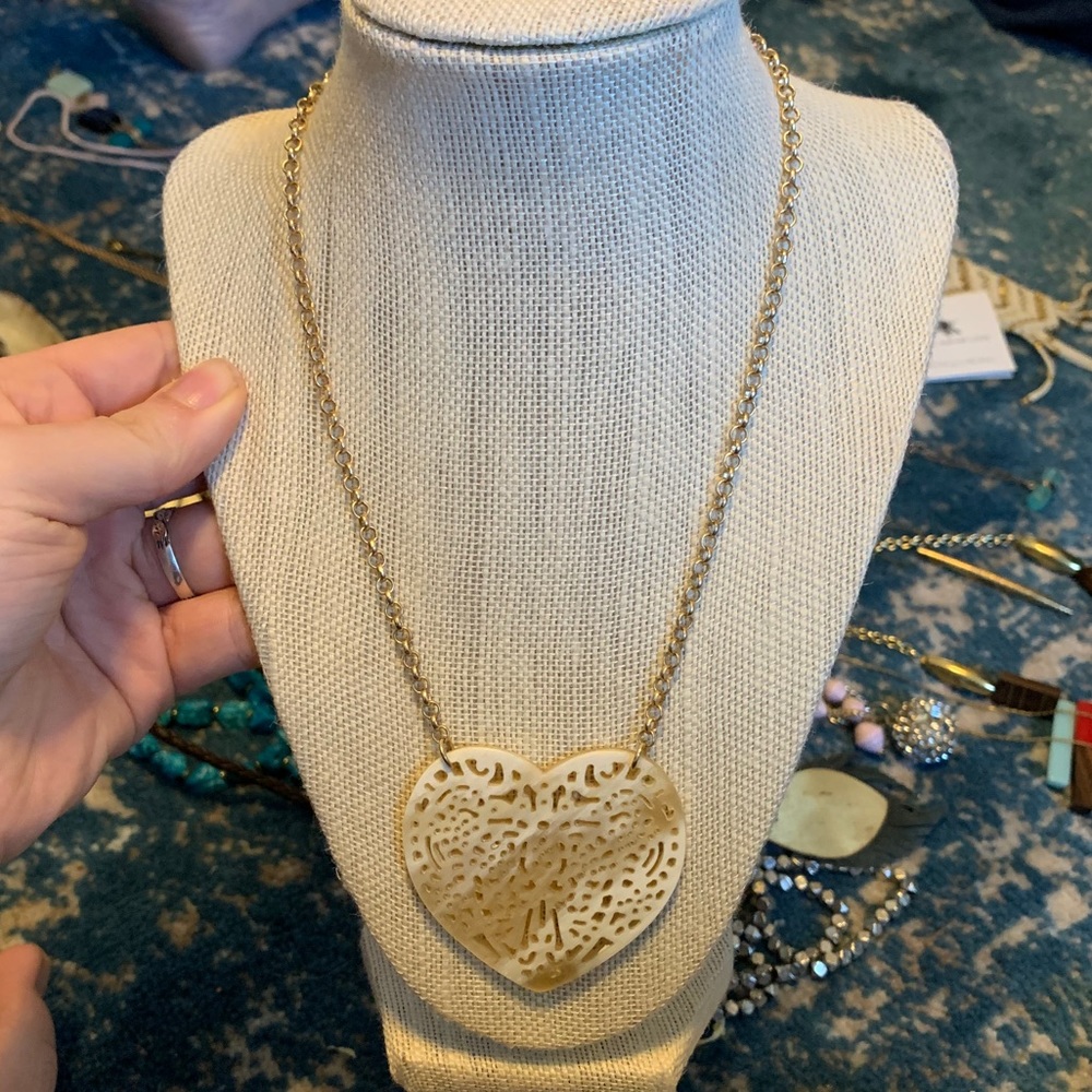 Noonday Collection Open Heart Necklace
